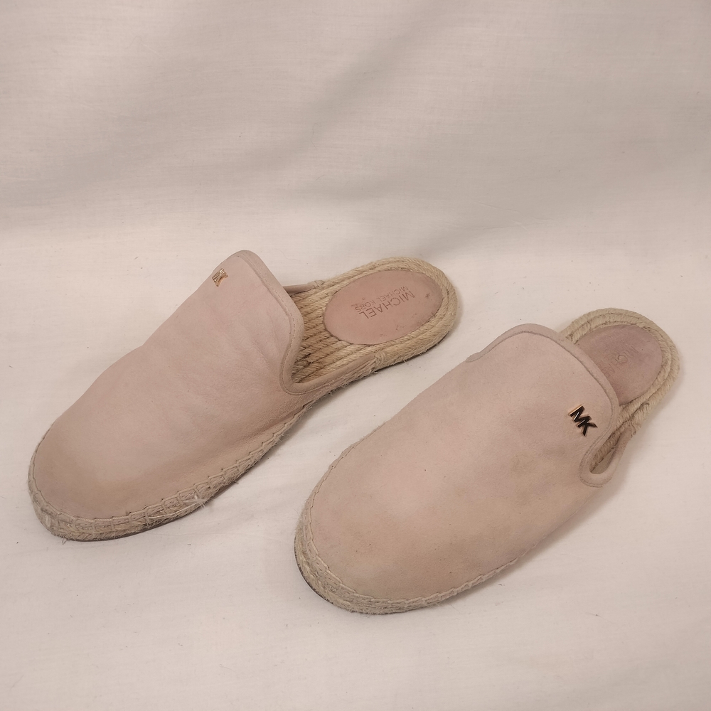 Michael Kors Hastings Flat Slip-on‎ Espadrille: Pink/Blush Suede